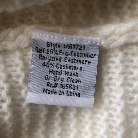 NWT Johnny Was Calme Cashmere Cocoon Zip-up Cardigan with a Hood Sz XS - Picture 6 of 7